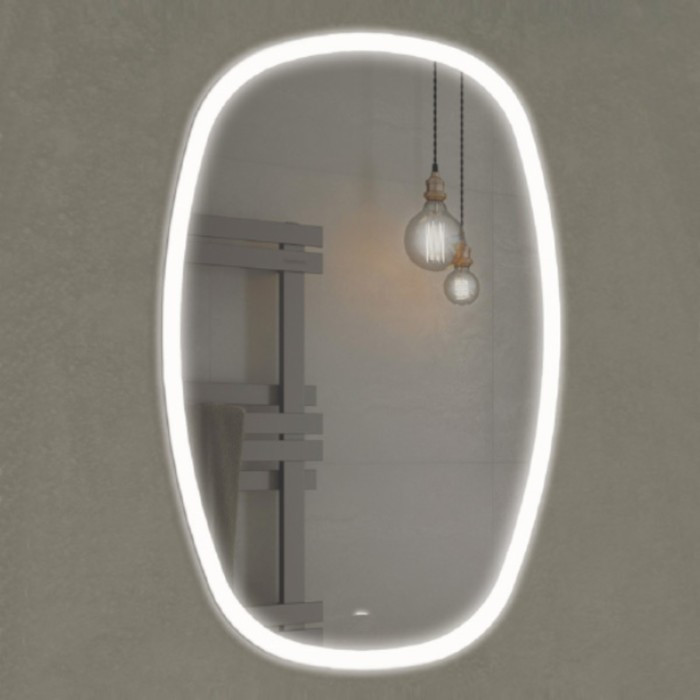 Зеркало Comforty «Космея-50», 500х800 мм, LED-подсветка, бесконтактный сенсор - фото 1 - id-p206478453