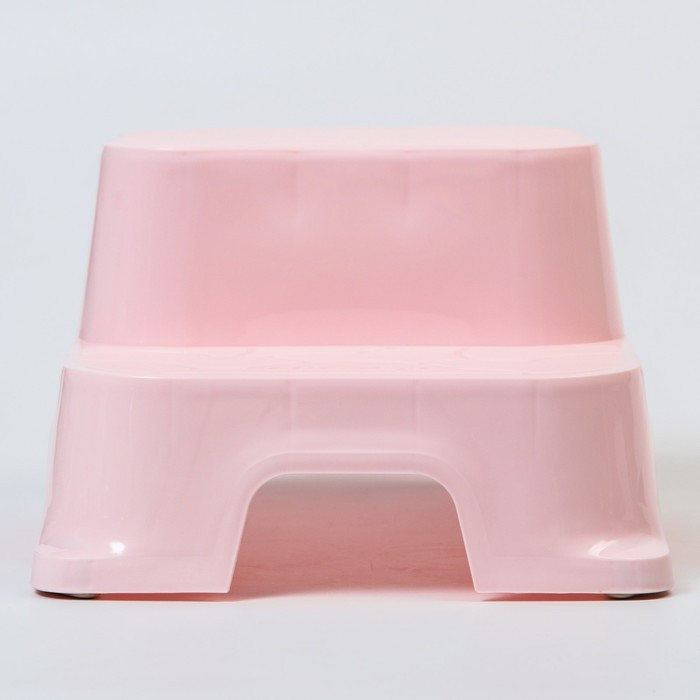 Табурет-подставка детский, цвет светло-розовый - фото 2 - id-p206479305