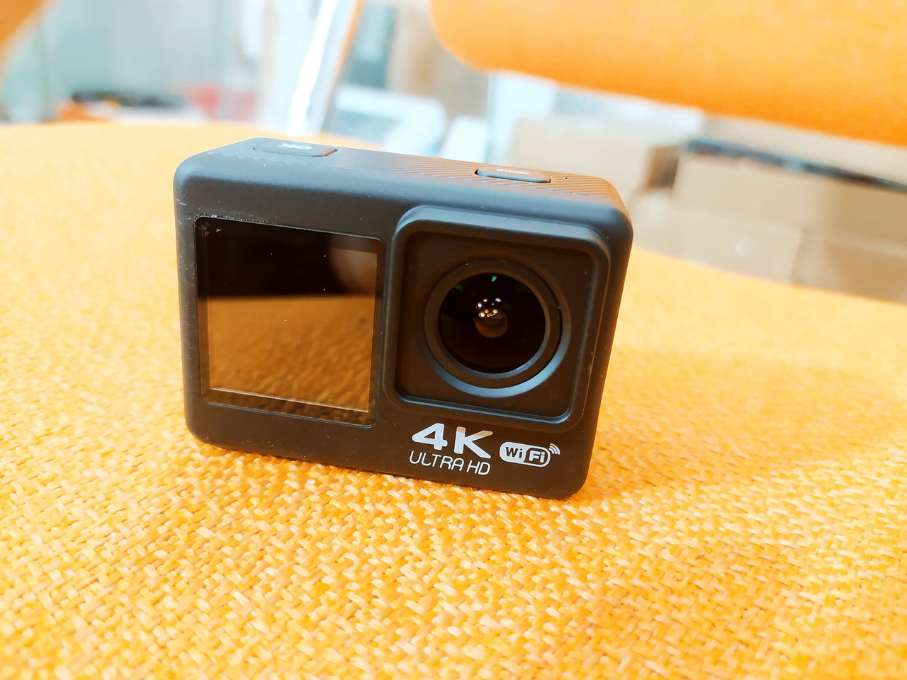 Экшн-камера 4k TVG-036 два дисплея - сенсорное управление - фото 3 - id-p206480458