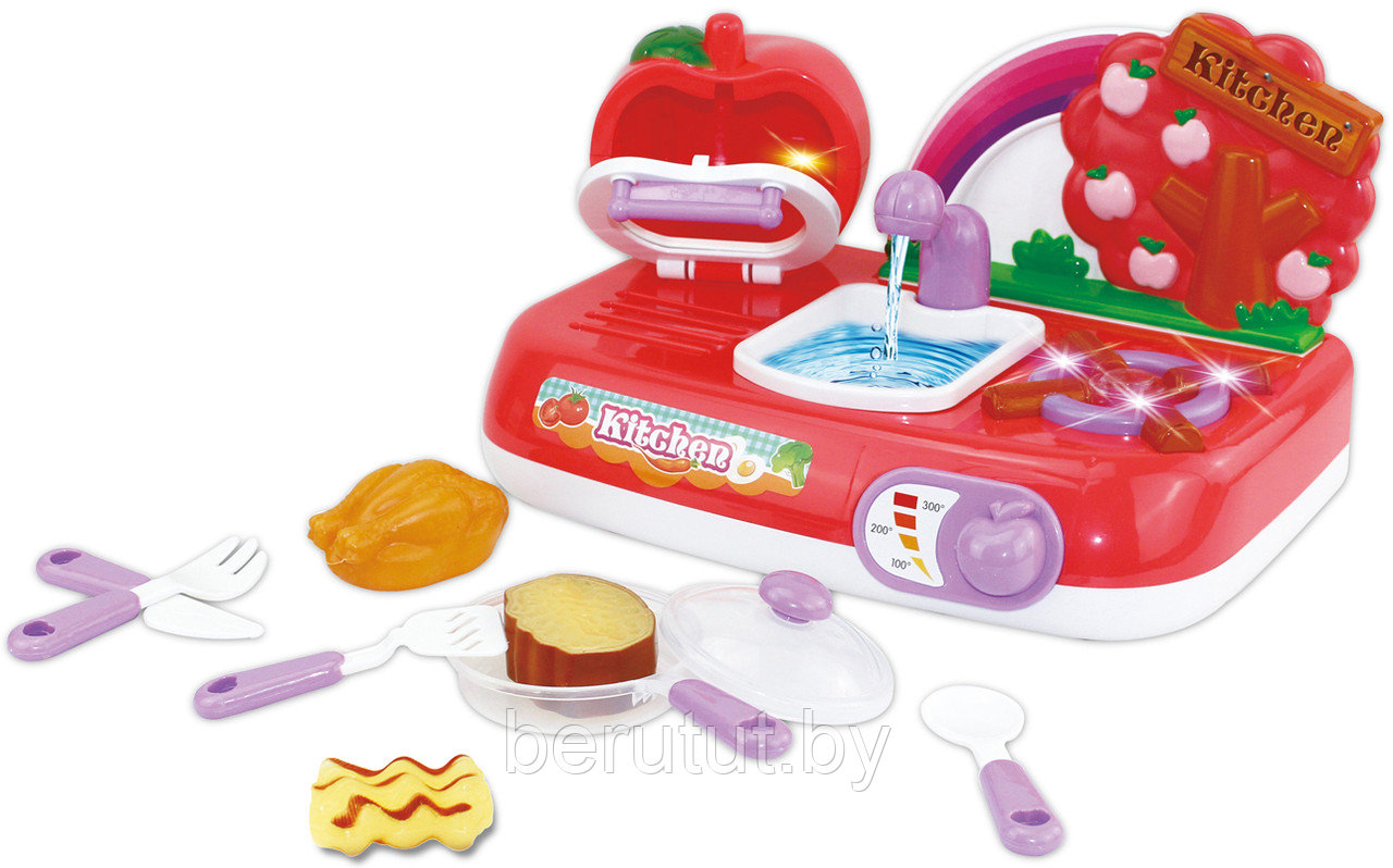 Кухня детская мини игровой набор Kitchen, 8 предметов - фото 5 - id-p206480554