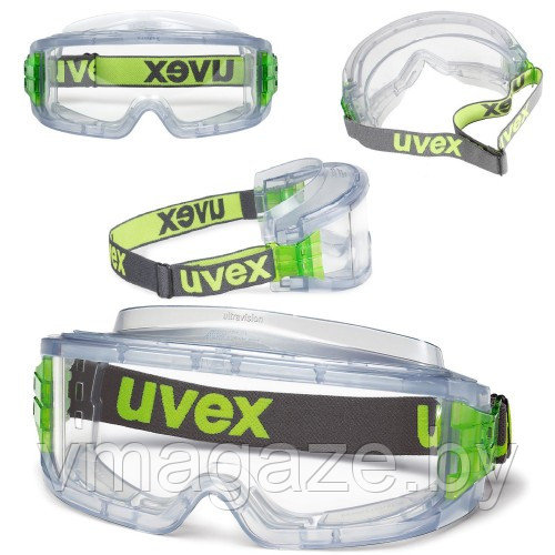Очки защитные закрытые UVEX Ультравижн 9301.714 - фото 5 - id-p206480733