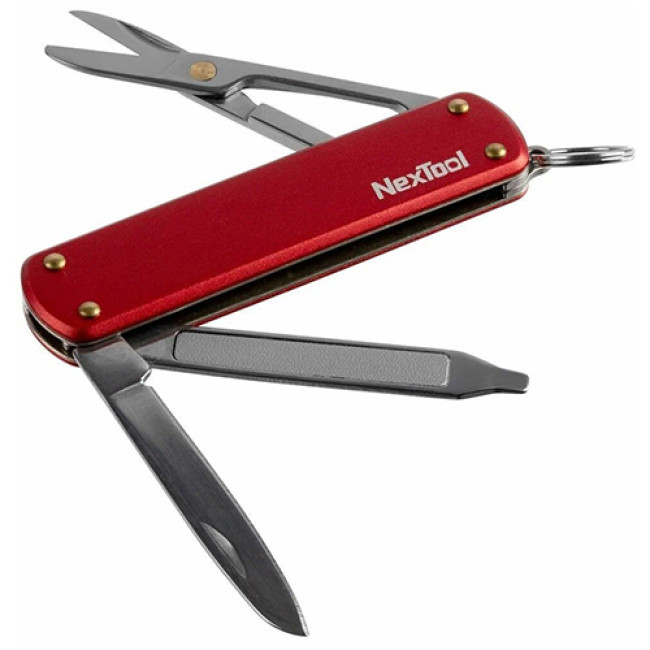 Нож перочинный NexTool Multifunction Knife NE0142 (Красный) - фото 2 - id-p206480513