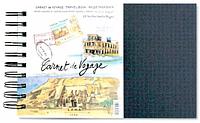 Скетчбук Lana Carnet de Voyage Watercolour, 300 г/м, 25% хлопка, 14 x 22 см, пружина, 25 листов