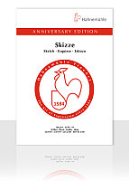 Бумага для скетчинга Anniversary Edition Sketch 140 г/м, склейка, A4, 50 листов