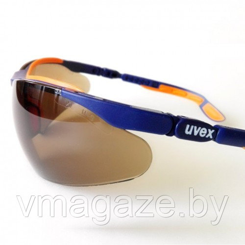 Очки защитные открытые Uvex АЙ-ВО 9160 068(коричневая линза) - фото 2 - id-p206480938