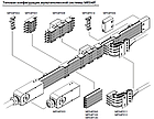Скоба подвесная MP04P002/Шинопровод/Мультиполюсная система, фото 2