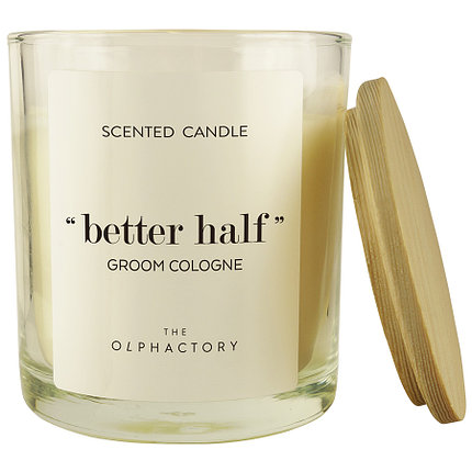 Свеча ароматическая The Olphactory, Better Half, Groom cologne, 40 ч, фото 2