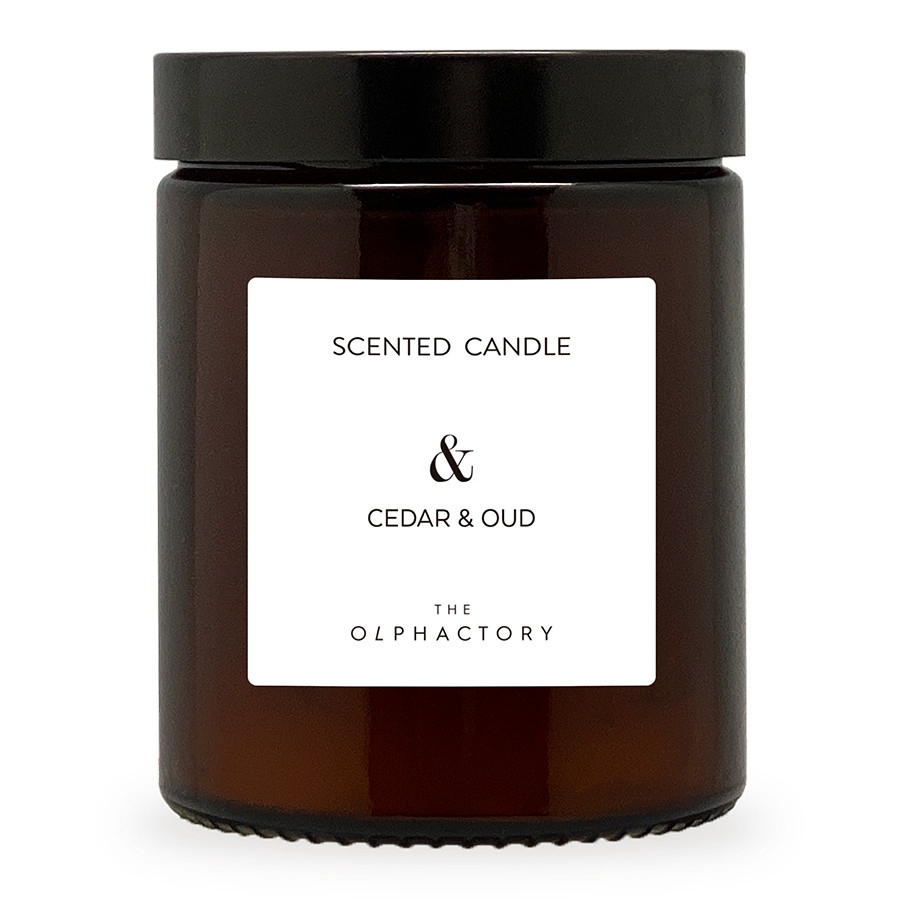 Свеча ароматическая The Olphactory, Cedar & Oud, 27 ч