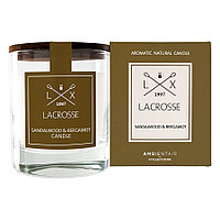 Свеча ароматическая Lacrosse, Sandalwood & Bergamot, 40 ч