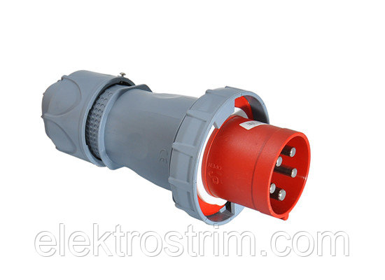 3138-301-1600 5x125A Вилка силовая кабельная переносная (3P+N+PE) IP67 TP ELECTRIC, Турция