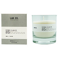 Свеча ароматическая LAB CO, Patchouli & Cedar, 40 ч