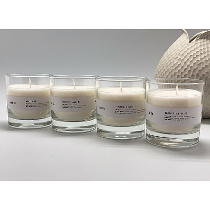 Свеча ароматическая LAB CO, Patchouli & Cedar, 40 ч, фото 2