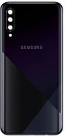 Задняя крышка со стеклом камеры Samsung Galaxy A30s (2019) черный