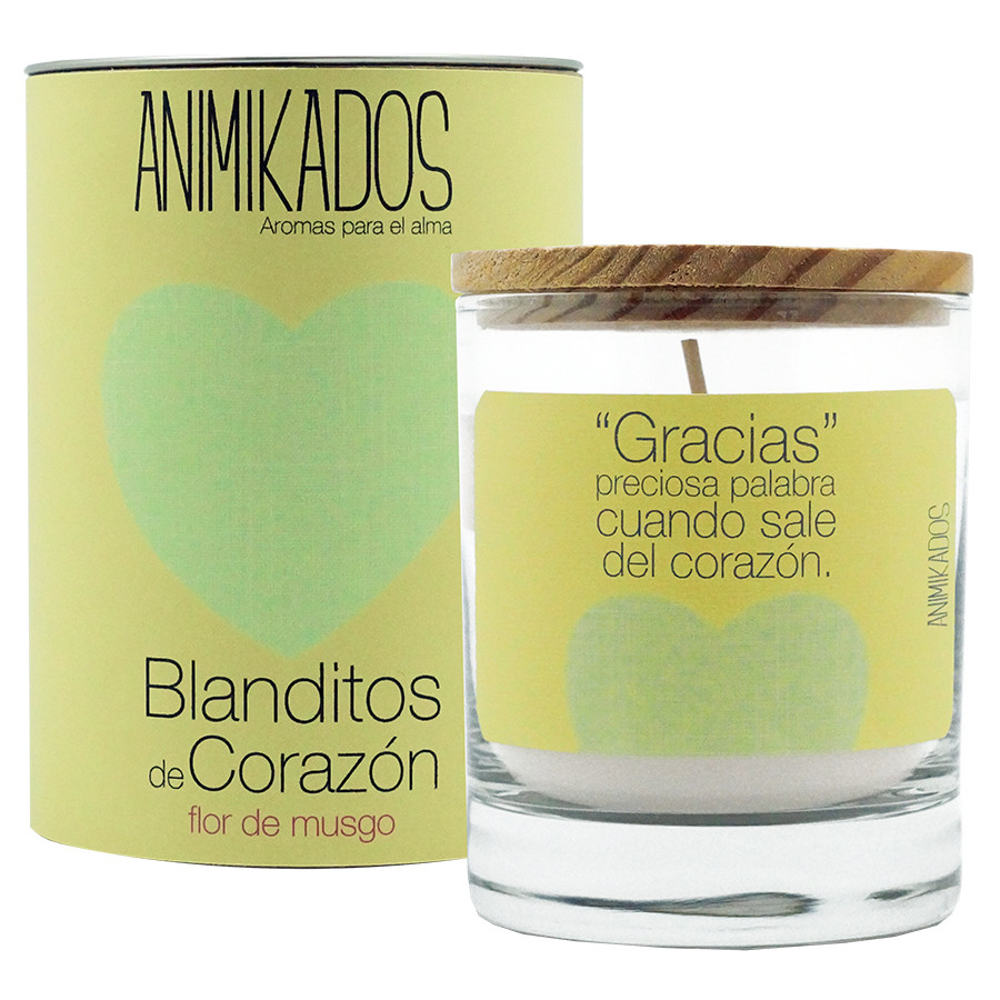 Свеча ароматическая Animikados, True Friends, White Musk, 40 ч.