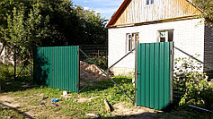 Забор из сварной сетки europlast в ПВХ покрытии