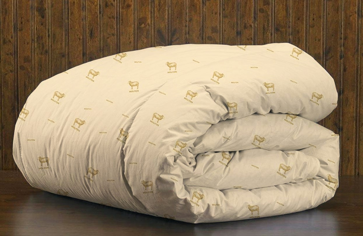 Одеяло зимнее "ОВЕЧКА" 1,5-спальное ПРЕМИУМ - фото 1 - id-p206540182
