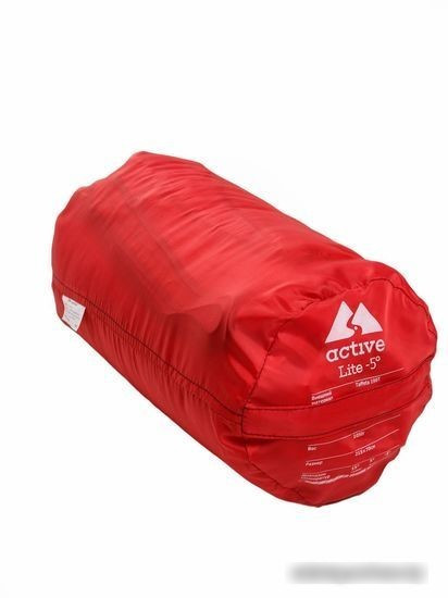 Спальный мешок Active Lite -5° (красный) - фото 3 - id-p206565346