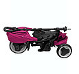 Детский велосипед трехколесный QPlay Rito Plus1G, колеса 10\8 складной фиолетовый, фото 2