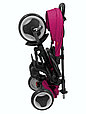 Детский велосипед трехколесный QPlay Rito Plus1G, колеса 10\8 складной фиолетовый, фото 3