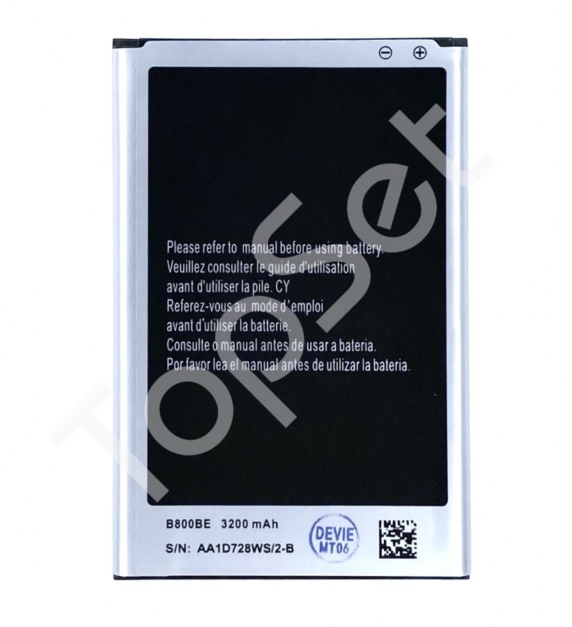 АКБ Samsung B800BE ( N9000 Note 3/N9005 Note 3 LTE ) - фото 1 - id-p183493133