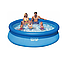 Надувной бассейн Easy Set для всей семьи круглый,интекс intex 28120N плавательный для купания детей и взрослых, фото 4