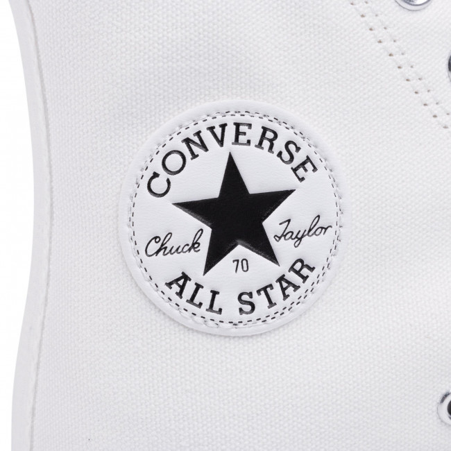 Кеды унисекс Converse CHUCK 70 HI белый - фото 6 - id-p206622478