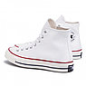 Кеды унисекс Converse CHUCK 70 HI белый, фото 3