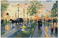 Живопись по номерам Дождь в Париже 40 x 60 | RA036 | SLAVINA