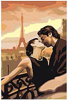Картина по номерам Поцелуй в Париже 40 x 60 | KRYM-FN04 | SLAVINA