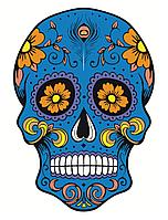 Раскраска по номерам Мексиканский череп 30 x 40 | CP02 | SLAVINA