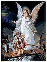 Картина по номерам Дети и Ангел-хранитель 30 x 40 | Z-ZSPB101100166 | SLAVINA