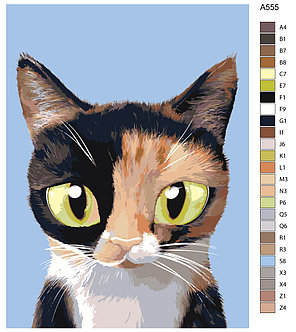 Картина по номерам Милый котенок 30 x 40 | A555 | SLAVINA, фото 2