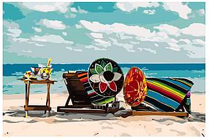Картина по номерам Пляж в Мексике 40 x 60 | PP18 | SLAVINA, фото 2