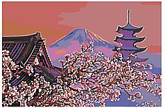 Картина по номерам Цветущая Япония 40 x 60 | Z-Z976 | SLAVINA