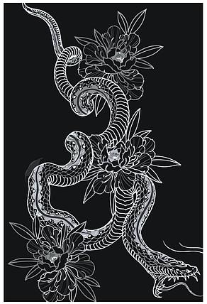 Живопись по номерам Японский дракон 40 x 60 | Z-MV209 | SLAVINA, фото 2