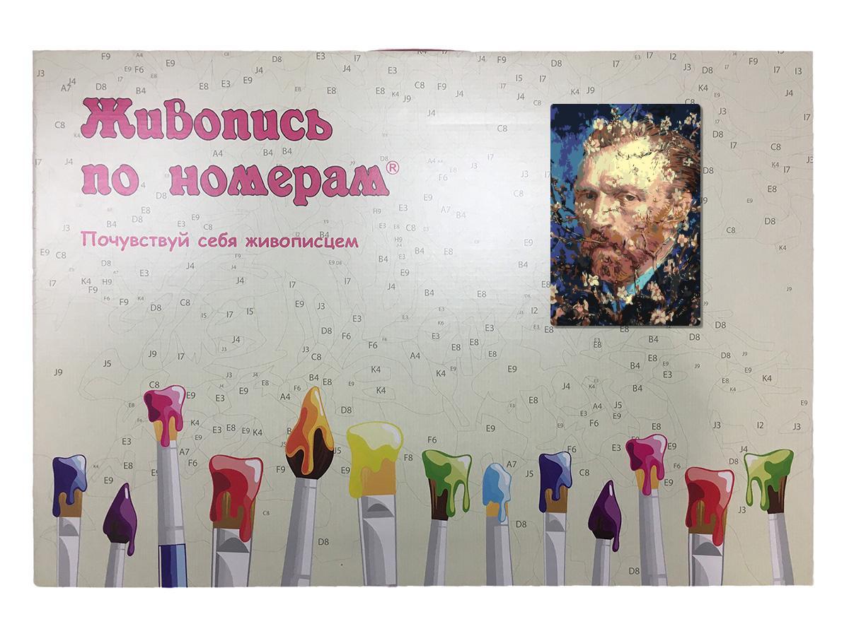 Картина по номерам Винсент Ван Гог в цветах 40 x 60 | Z-NA160 | SLAVINA - фото 3 - id-p206627117