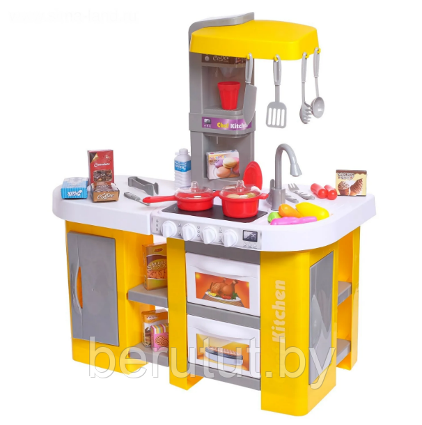 Кухня детская игровая, игровой набор 53 предмета - фото 3 - id-p206627632