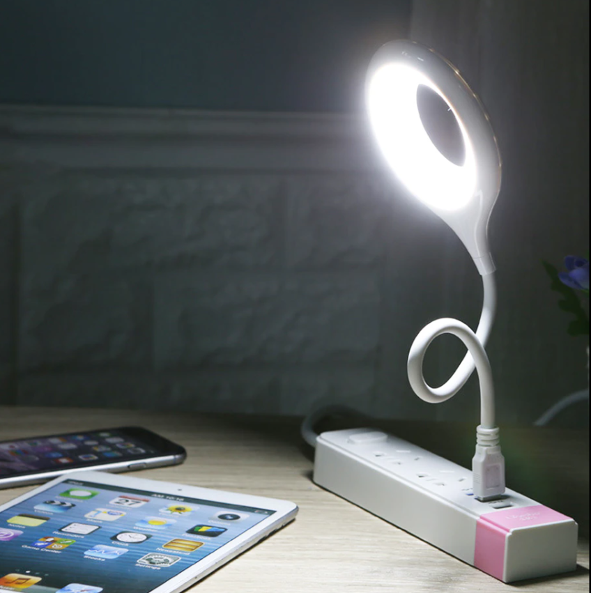 Портативный светодиодный USB светильник на гибком шнуре 29 см. / Гибкая лампа - фото 2 - id-p206628116