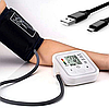 Автоматический электронный тонометр Electronic Blood pressure monitor с индикатором уровня аритмии, фото 2