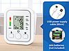 Автоматический электронный тонометр Electronic Blood pressure monitor с индикатором уровня аритмии, фото 9