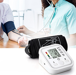 Автоматический электронный тонометр Electronic Blood pressure monitor с индикатором уровня аритмии