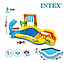 Детский надувной водный центр "Динозавр" INTEX,интекс 57444NP плавательный для игры купания детей малышей, фото 2
