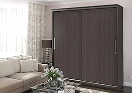 Шкаф-купе модульный "Без зеркала" 1,5м - Венге (Рикко)