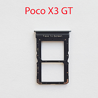 Cим-лоток (Sim-слот) Poco X3 GT (белый)