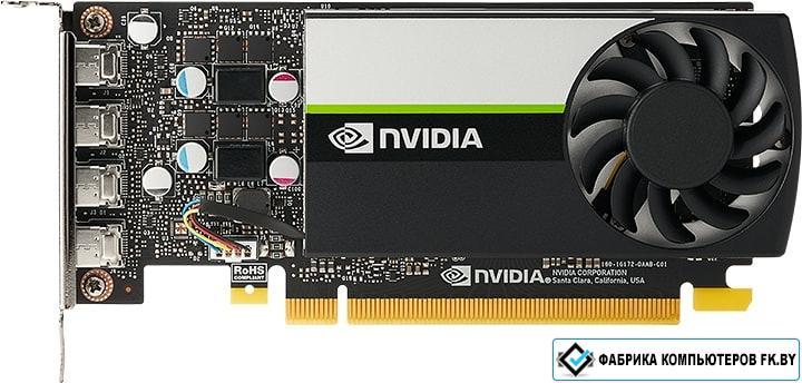 Видеокарта PNY Nvidia T1000 4GB GDDR6 VCNT1000-BLK - фото 1 - id-p206629899