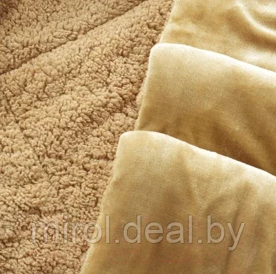 Набор текстиля для спальни Arya Шерпа Leron 8680943220004 - фото 2 - id-p206636012