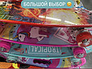 Детский скейт арт. 8312 Граффити Пенни борд пенниборд светящиеся колеса (роликовая доска) длина 56 см с ручкой, фото 8