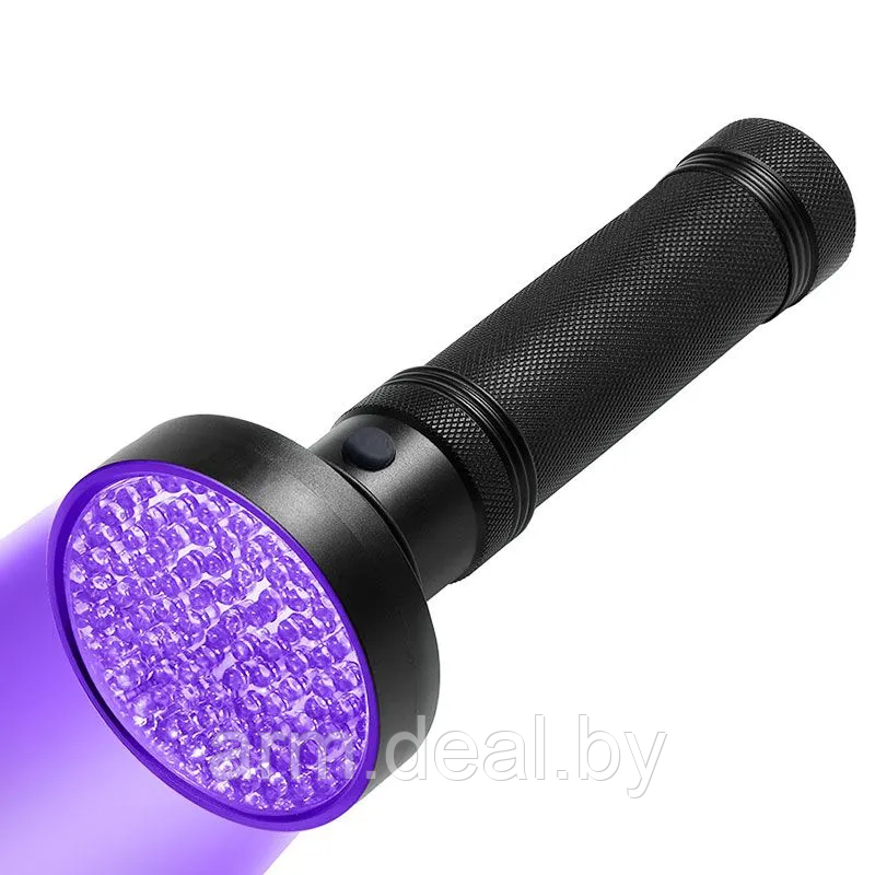 Ультрафиолетовый фонарь,100 светодиодов, 395 нм для проверки денег и пр. - фото 7 - id-p206637050