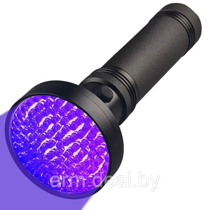 Ультрафиолетовый фонарь,100 светодиодов, 395 нм для проверки денег и пр. - фото 4 - id-p206637050