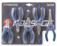 Набор шарнирно-губцевого инструмента мини 5 предметов в блистере FORSAGE F-5055B